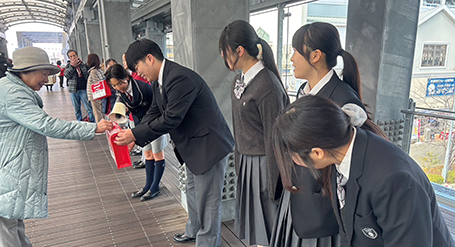 生徒会執行部の社会活動