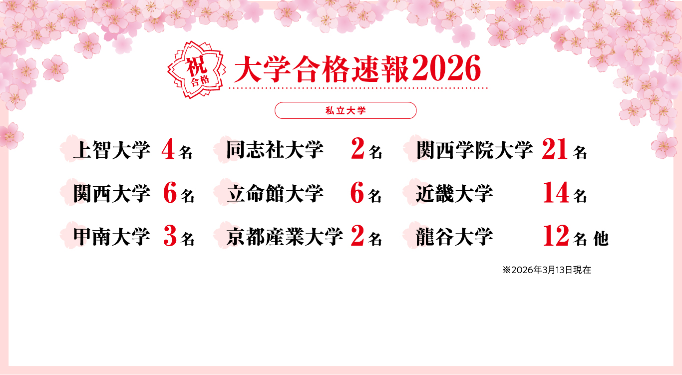 大学合格速報2026